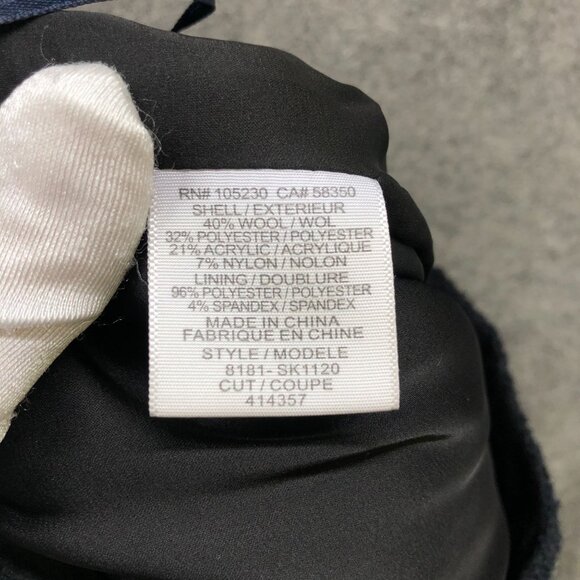 Joie Wool Blend Boucle Mini Skirt Womens XS Black Zip Front Moto Tweed - Picture 9 of 9